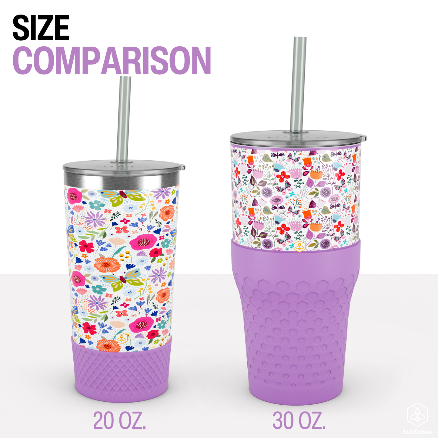 30oz Tumbler - Garden Blooms