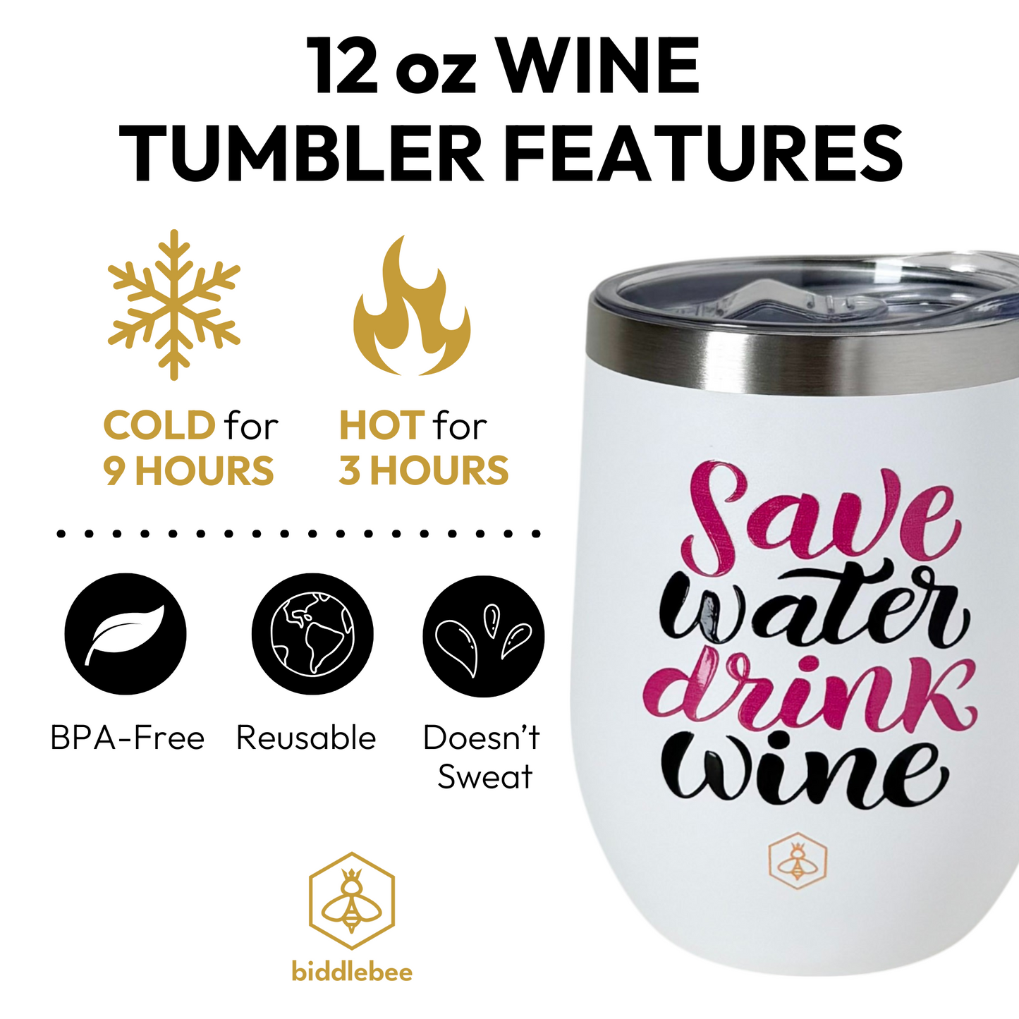 Wine Tumbler | Save Water