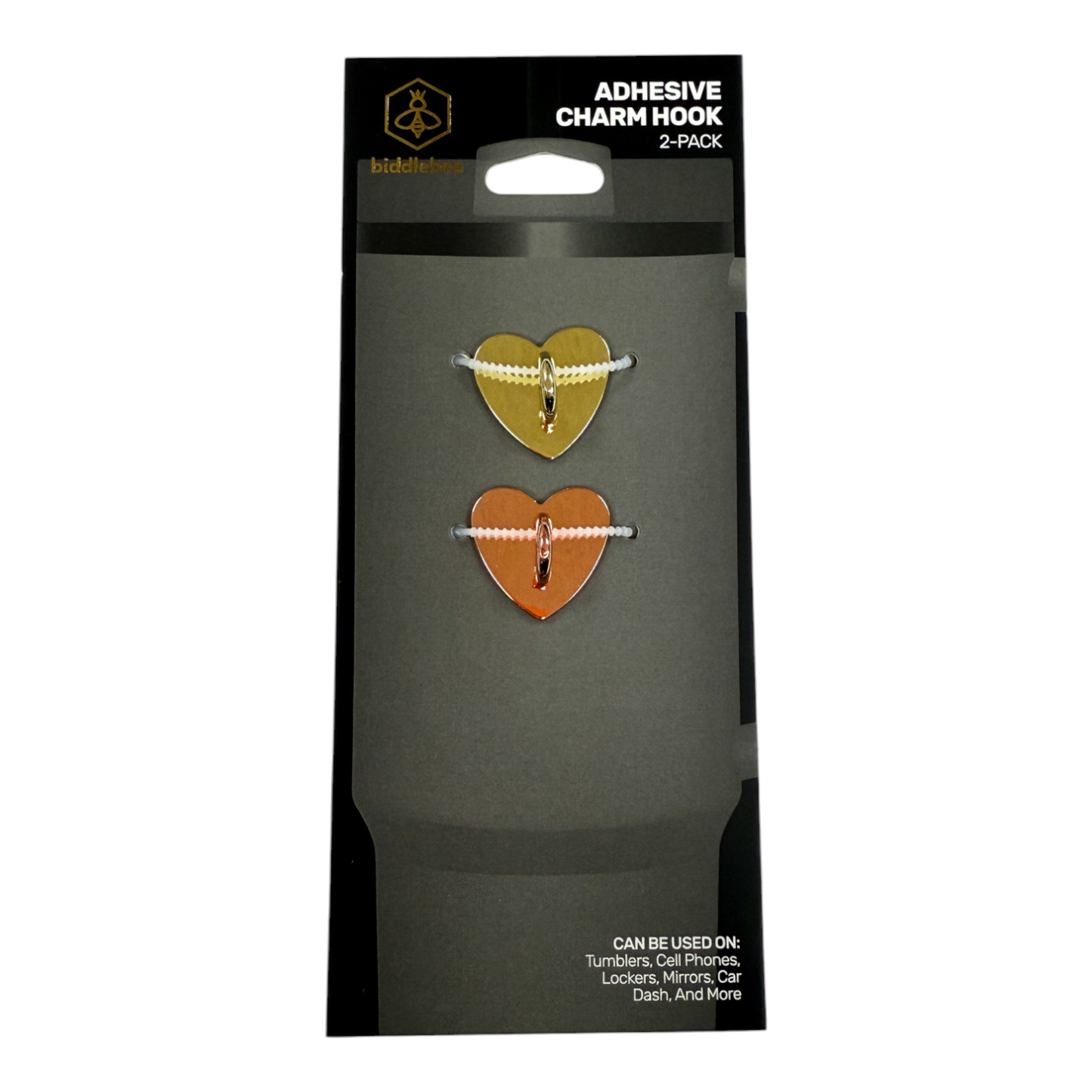 Charm Hook 2 Pack - Gold & Rose Gold