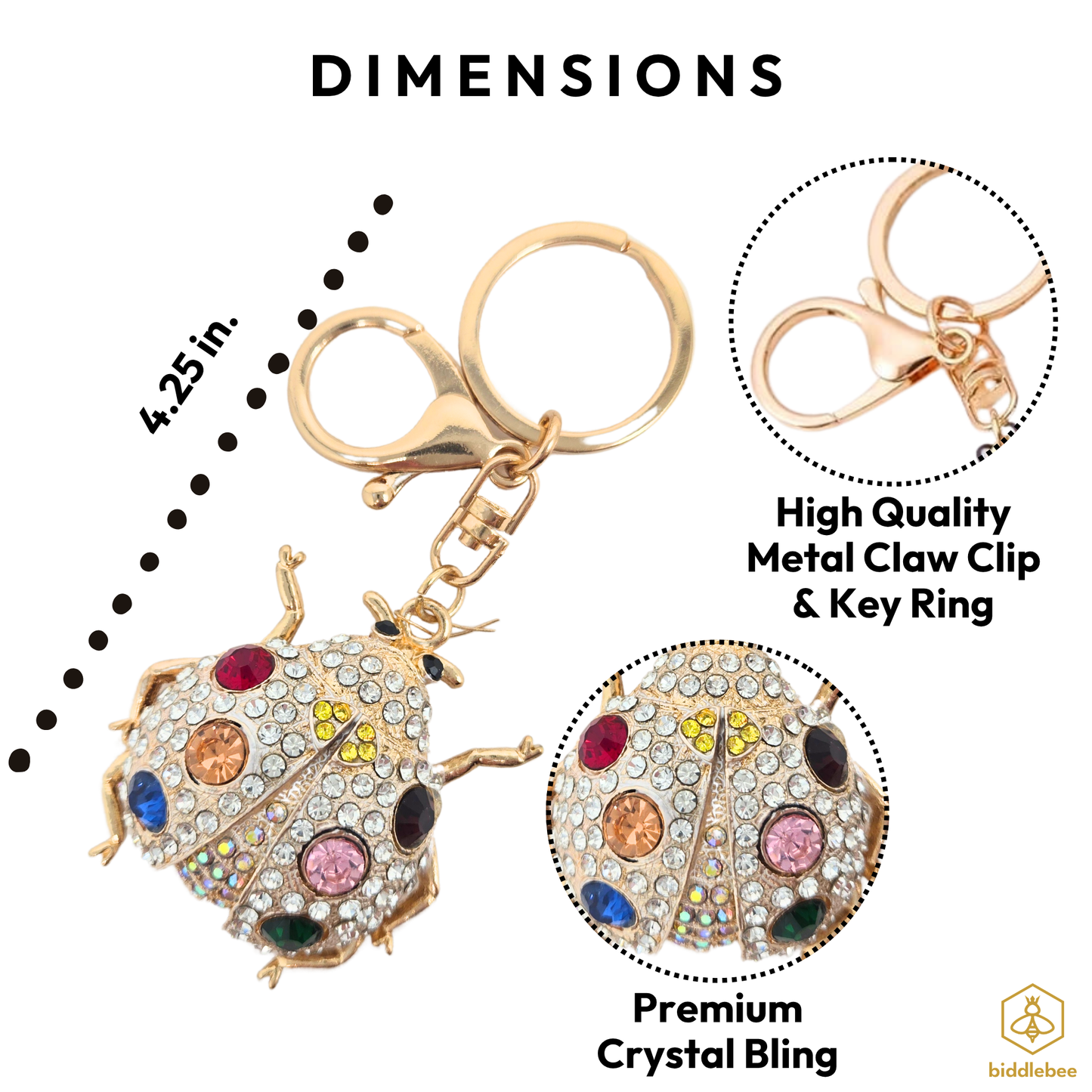 Luxe Ladybug Charm