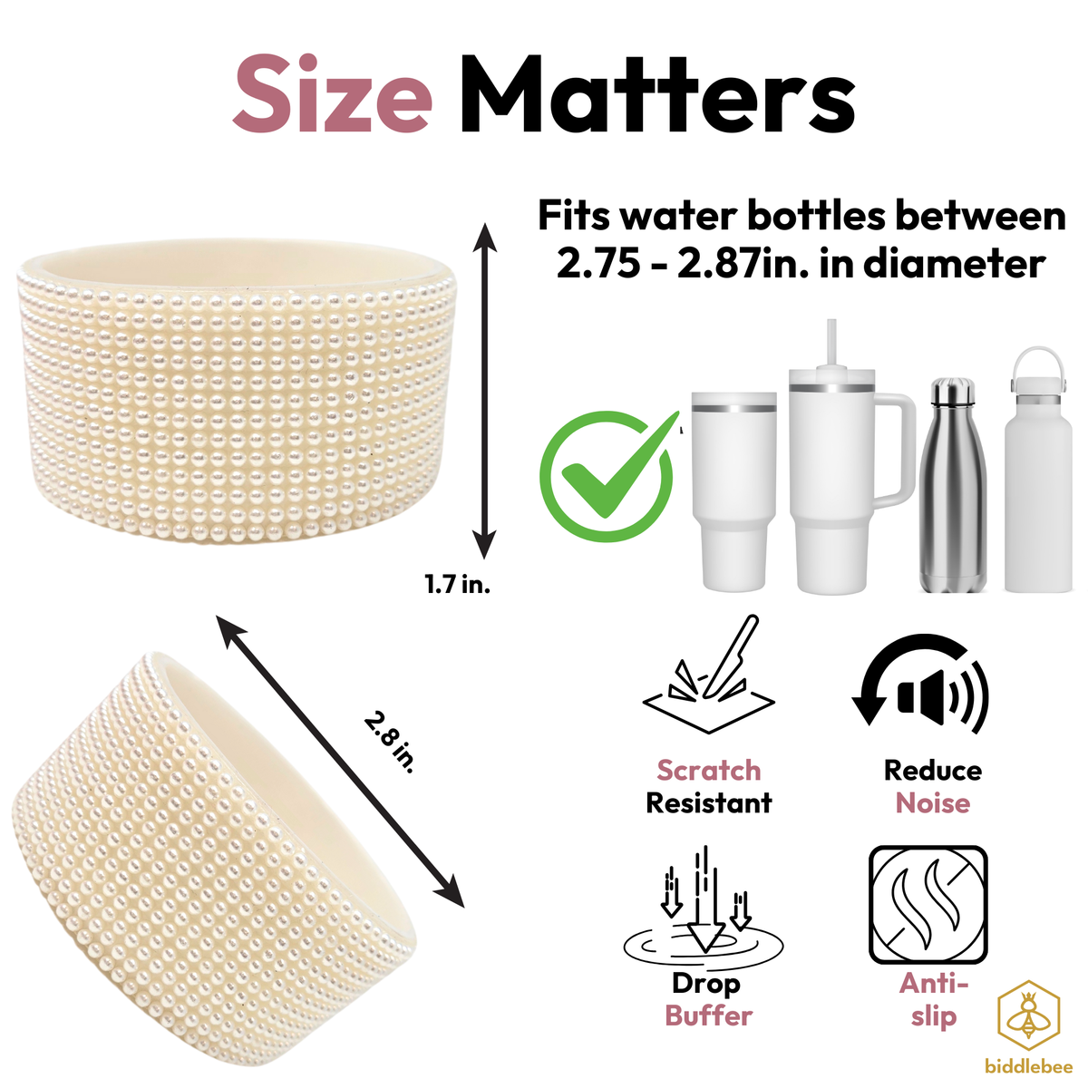 Silicone Boot | Perfect Pearl 20-Pack