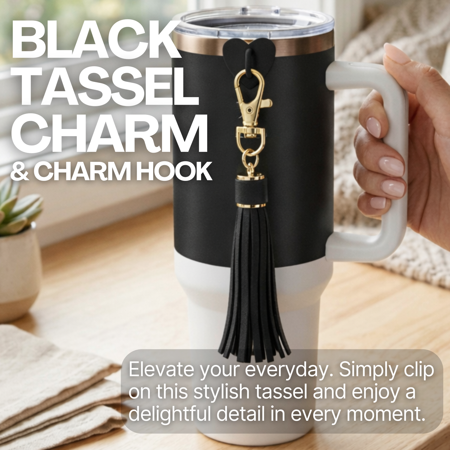 Tumbler Accessory Set - Bougie Black