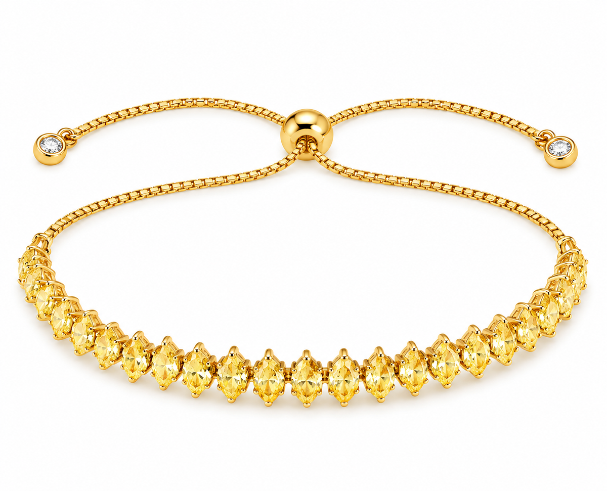 Sparkle Stack Bracelet | Gold