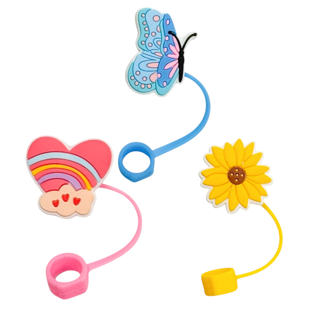 Straw Topper 3-Pack - Nature