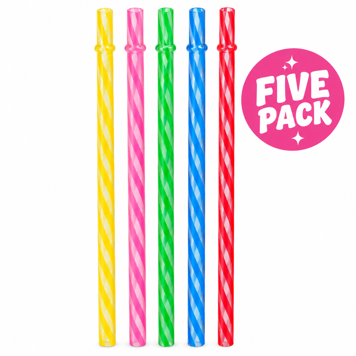 Reusable Straws - 5-Pack