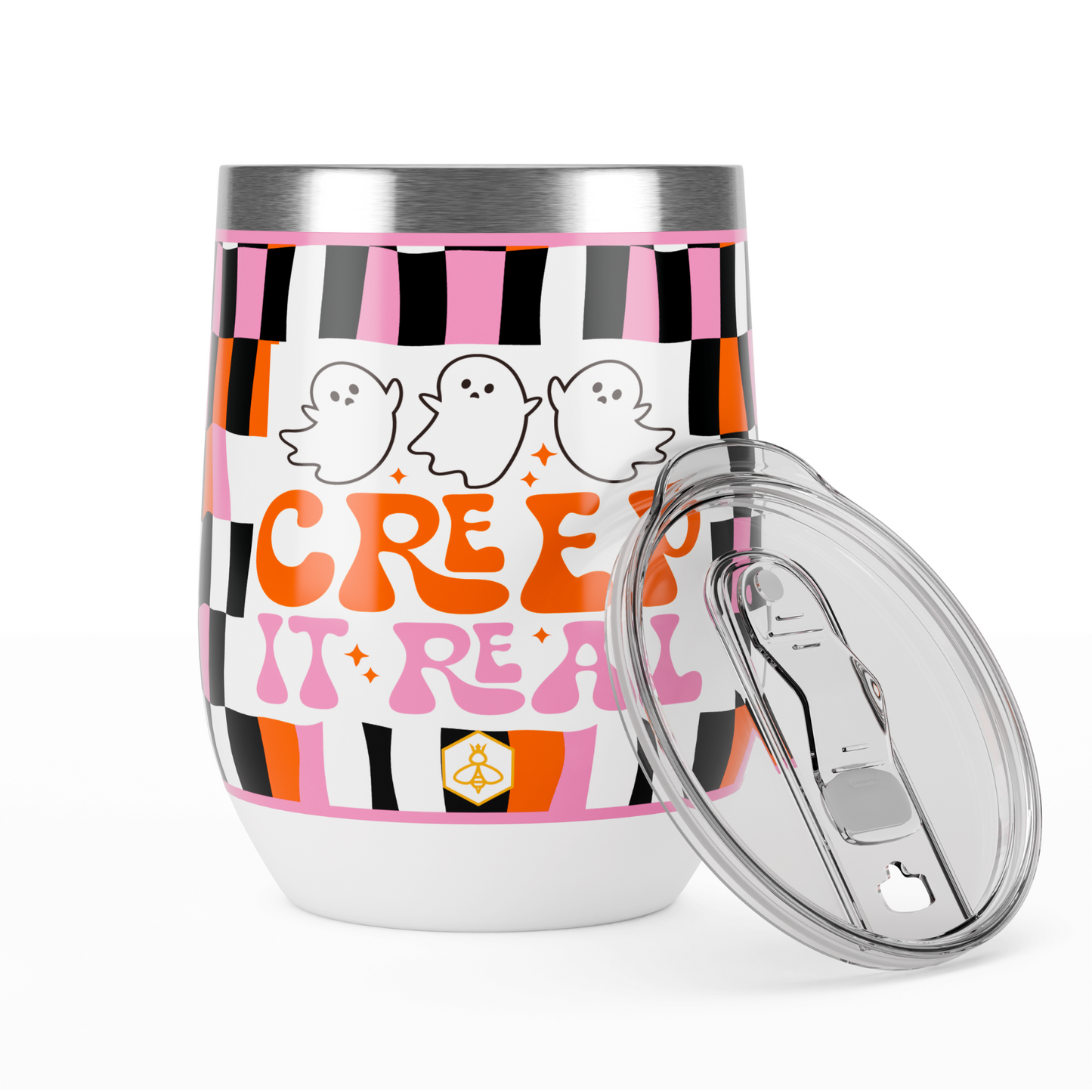 Creep It Real Wine Tumbler