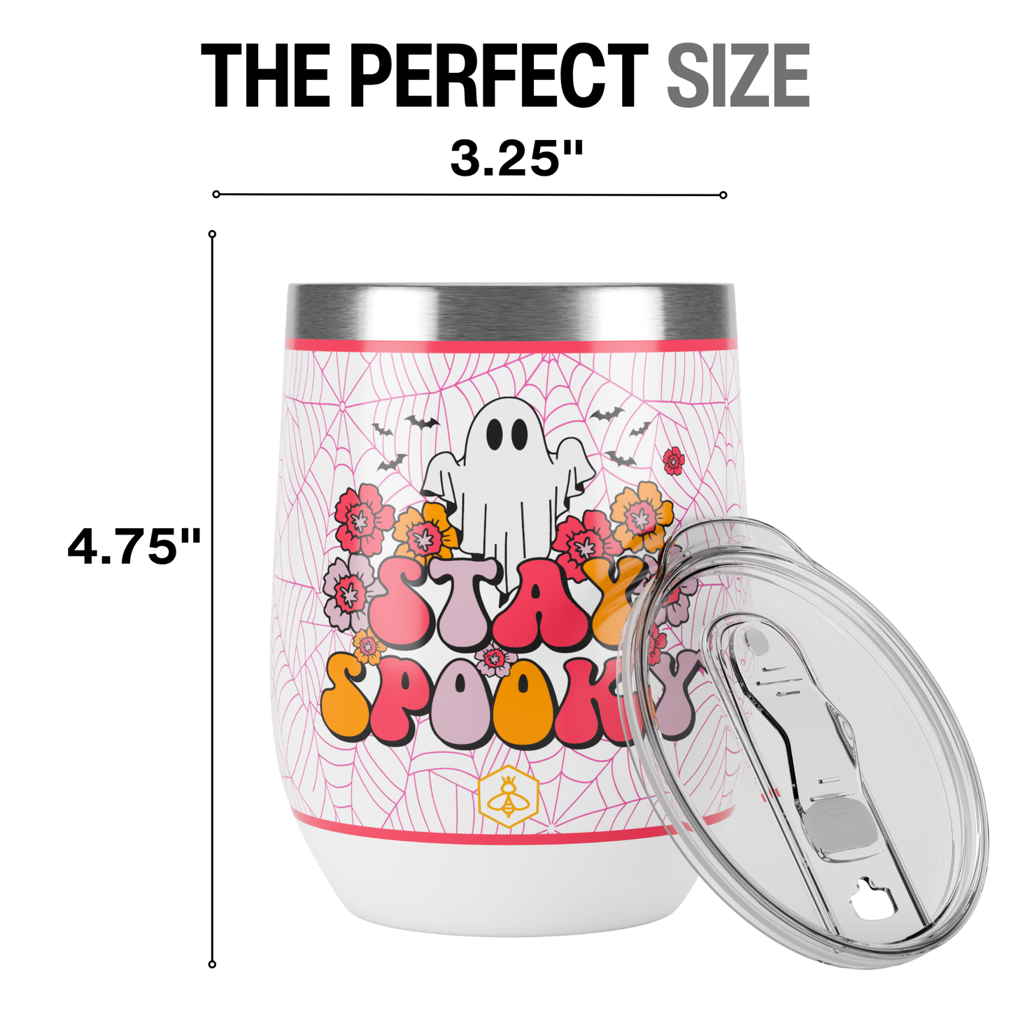 Stay Spooky Wine Tumbler