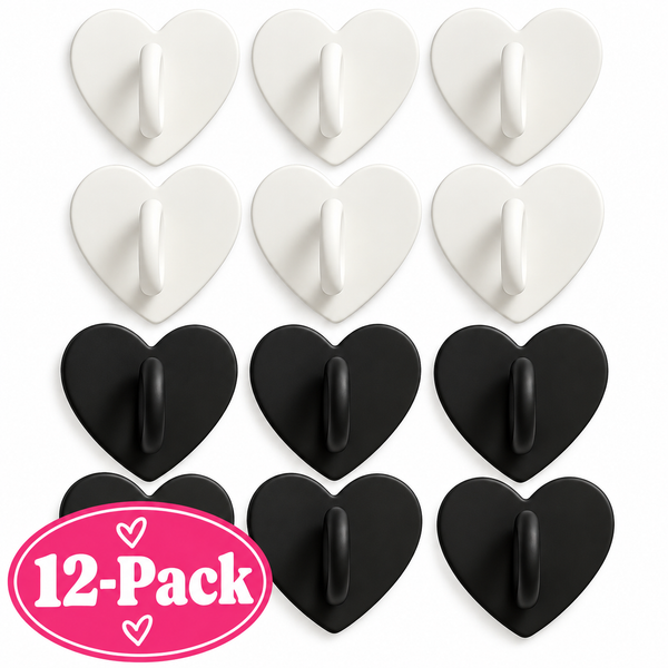 Charm Hook 12-Pack | Black & White