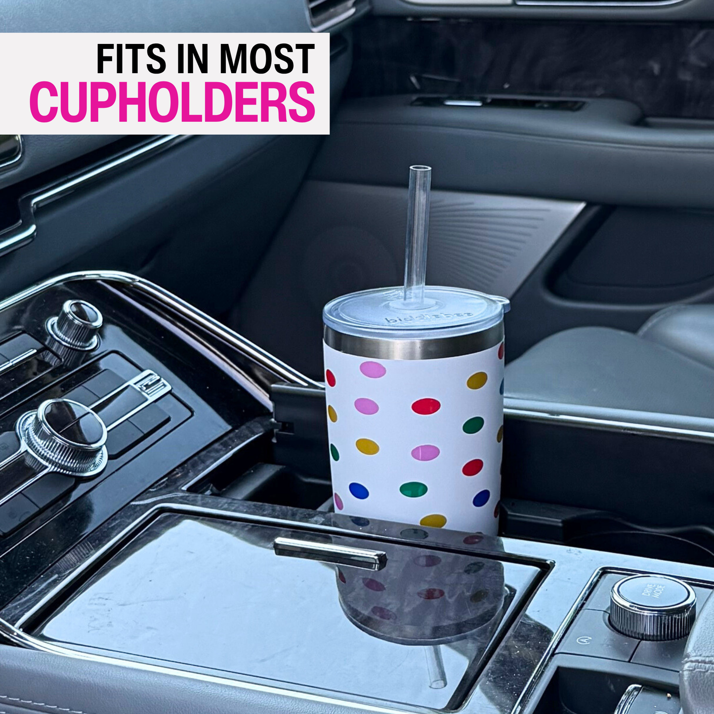 20oz Tumbler - Happy Dots