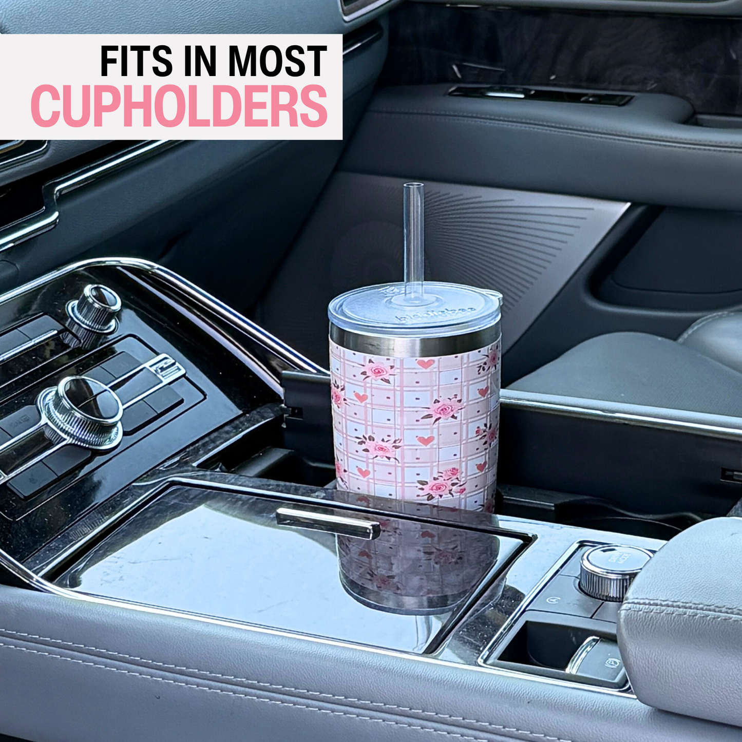 20oz Tumbler - Pink Roses