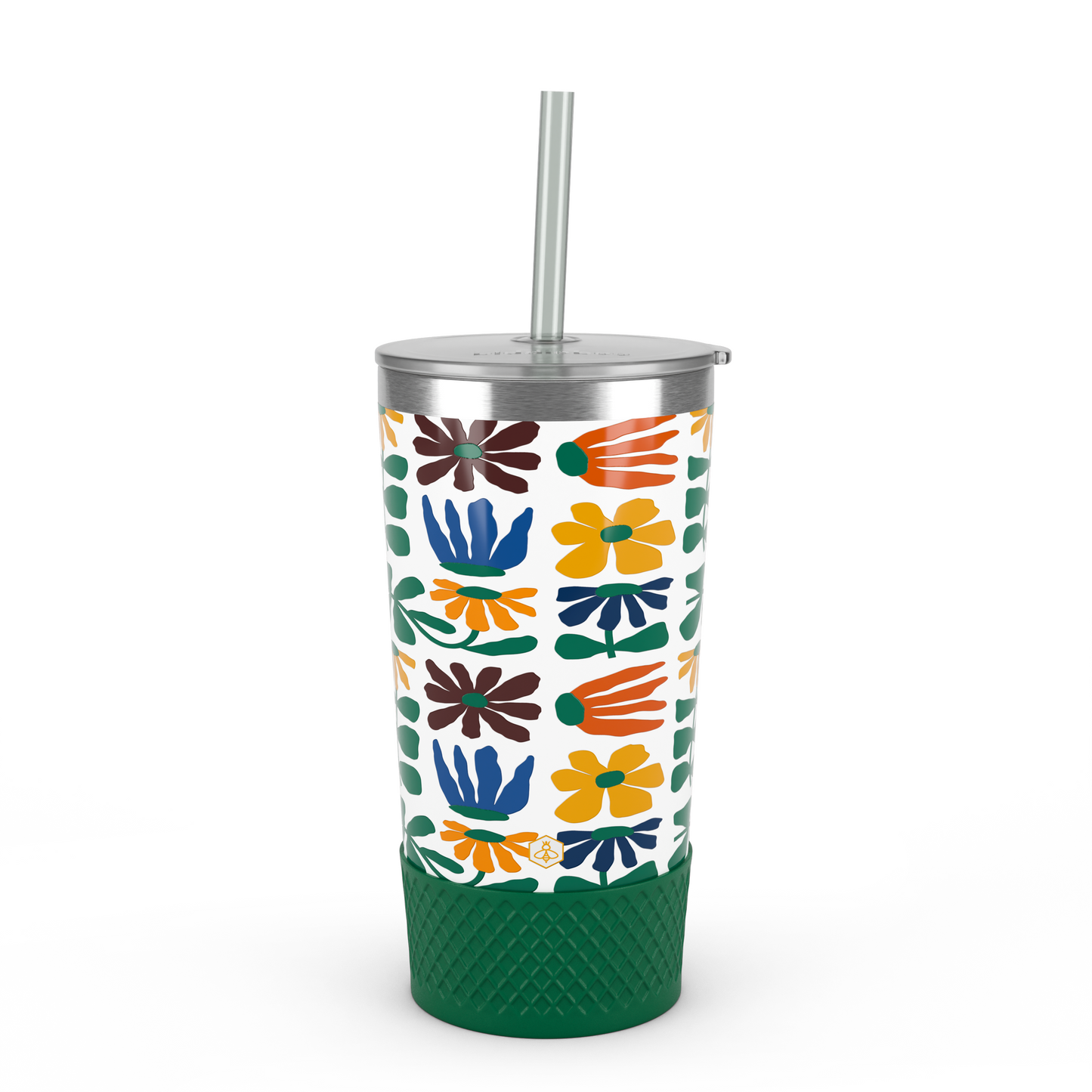 20oz Tumbler - Retro Floral Faith