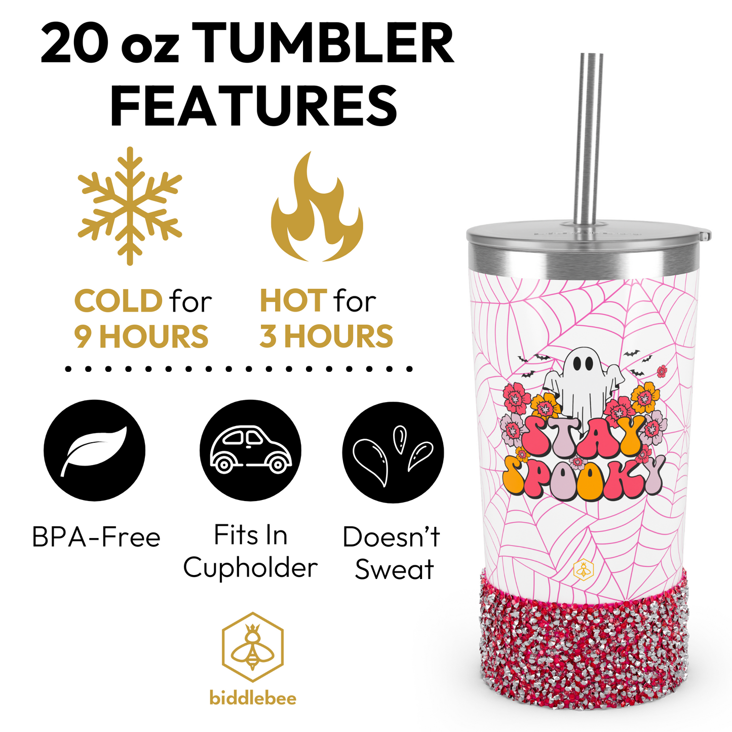 20oz Tumbler - Stay Spooky
