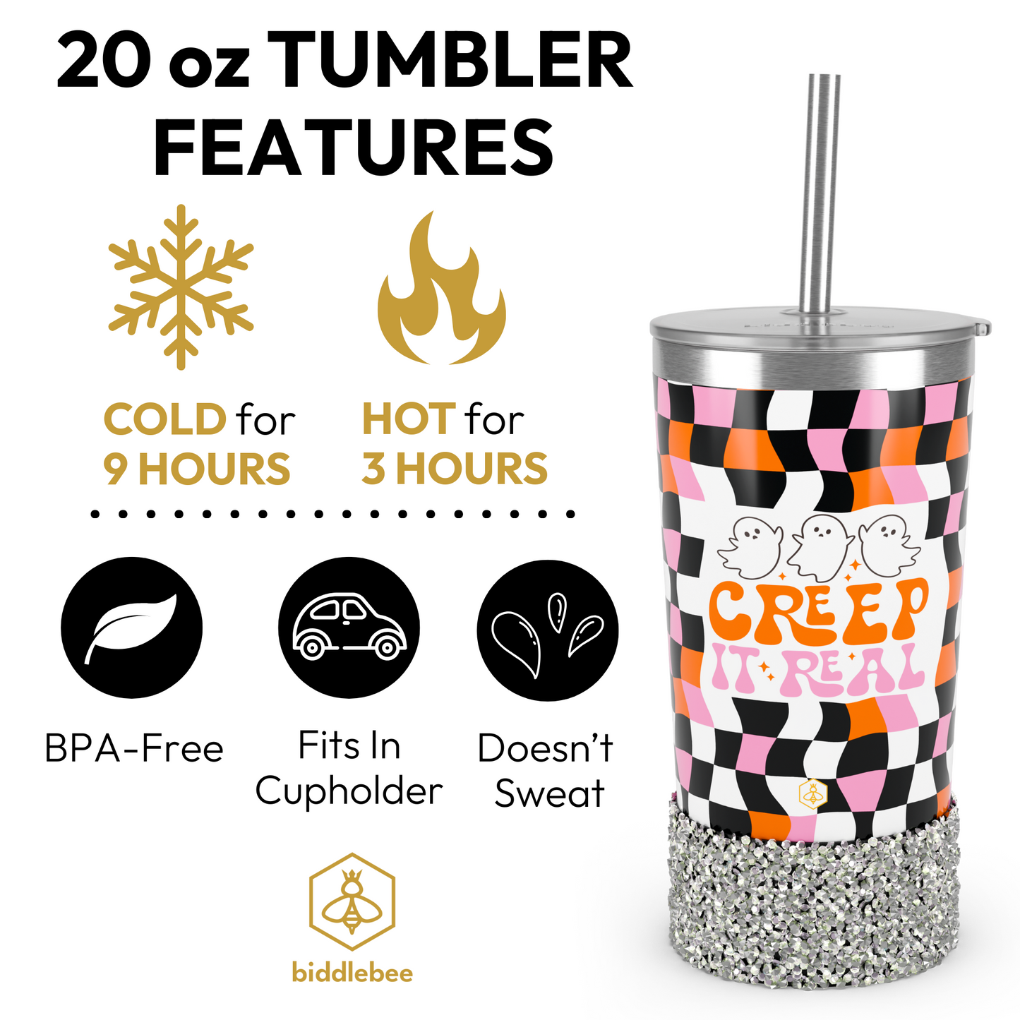20oz Tumbler - Creep It Real