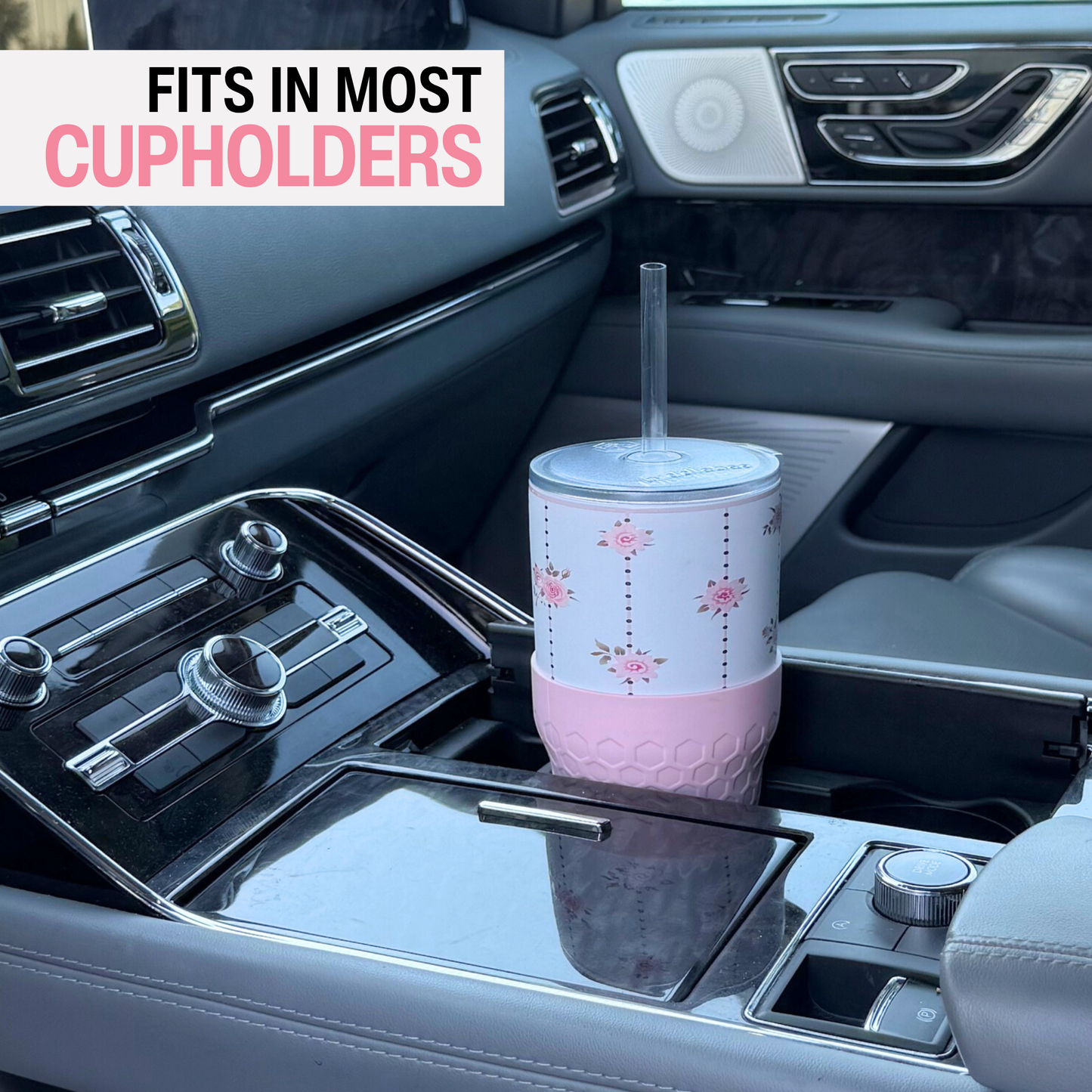 30oz Tumbler - Pink Roses