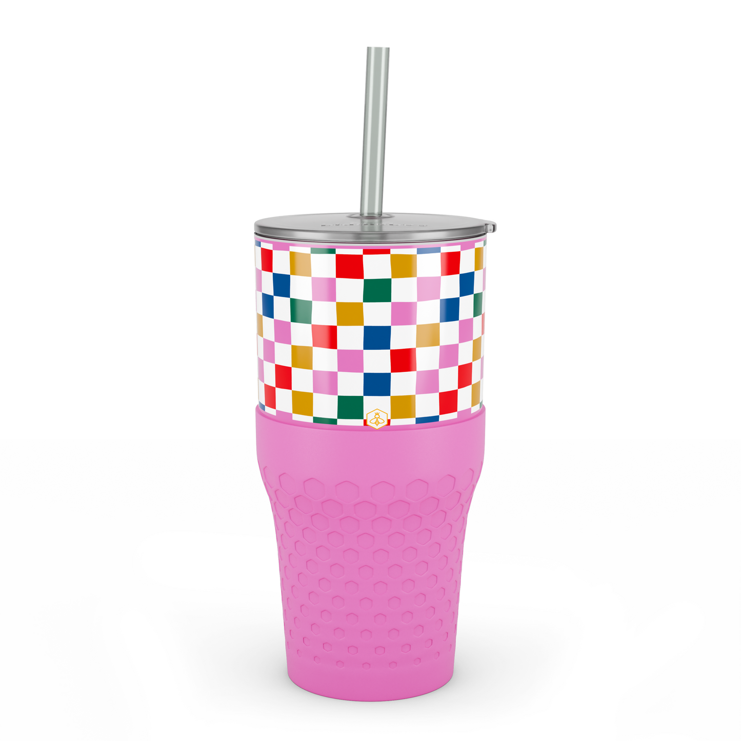 30oz Tumbler - Happy Check