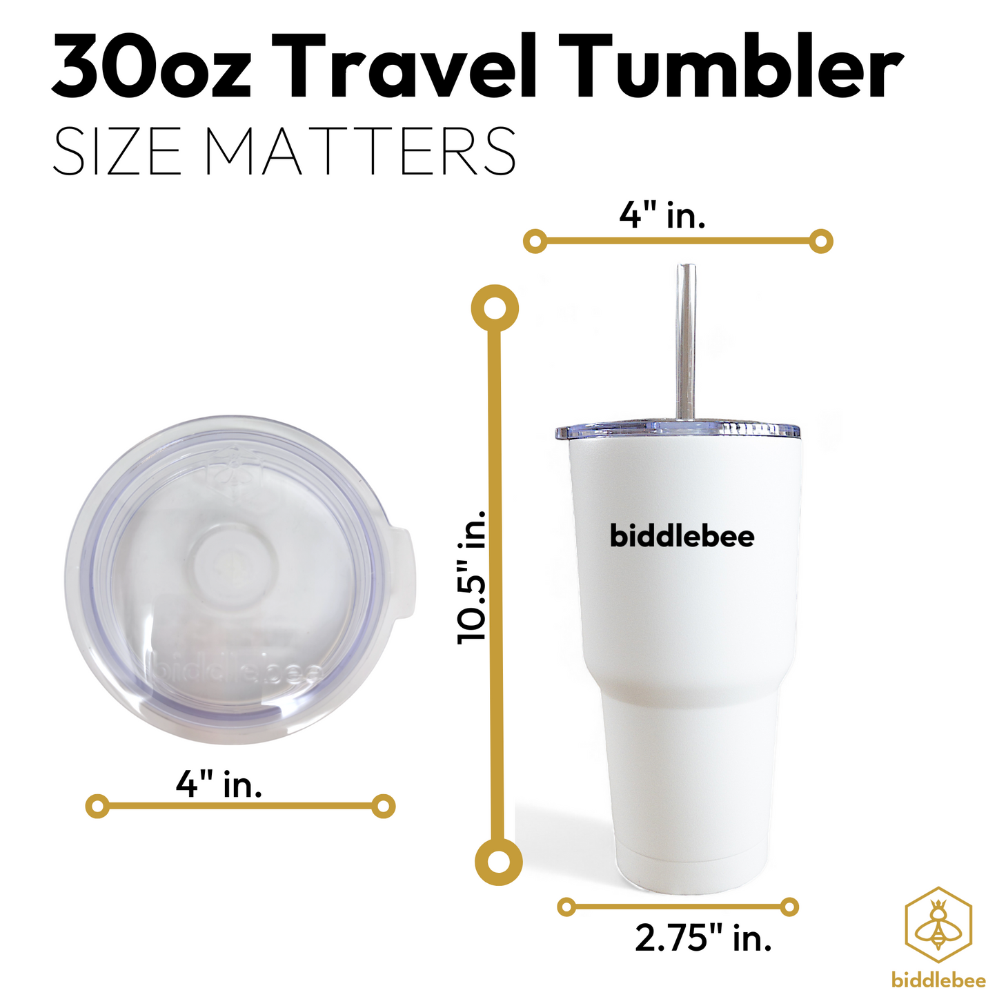 Touchdown Season 30oz Straw Tumbler