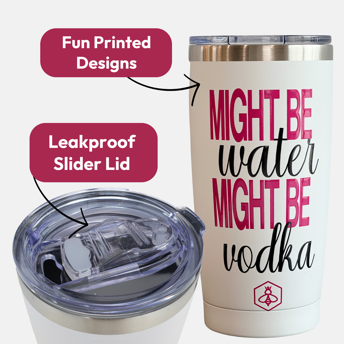 Might Be Water Tumbler Party Pack