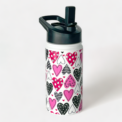Kids Water Bottle with Straw Lid (16oz)