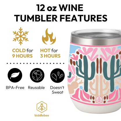 Wine Tumbler - Desert Dreams
