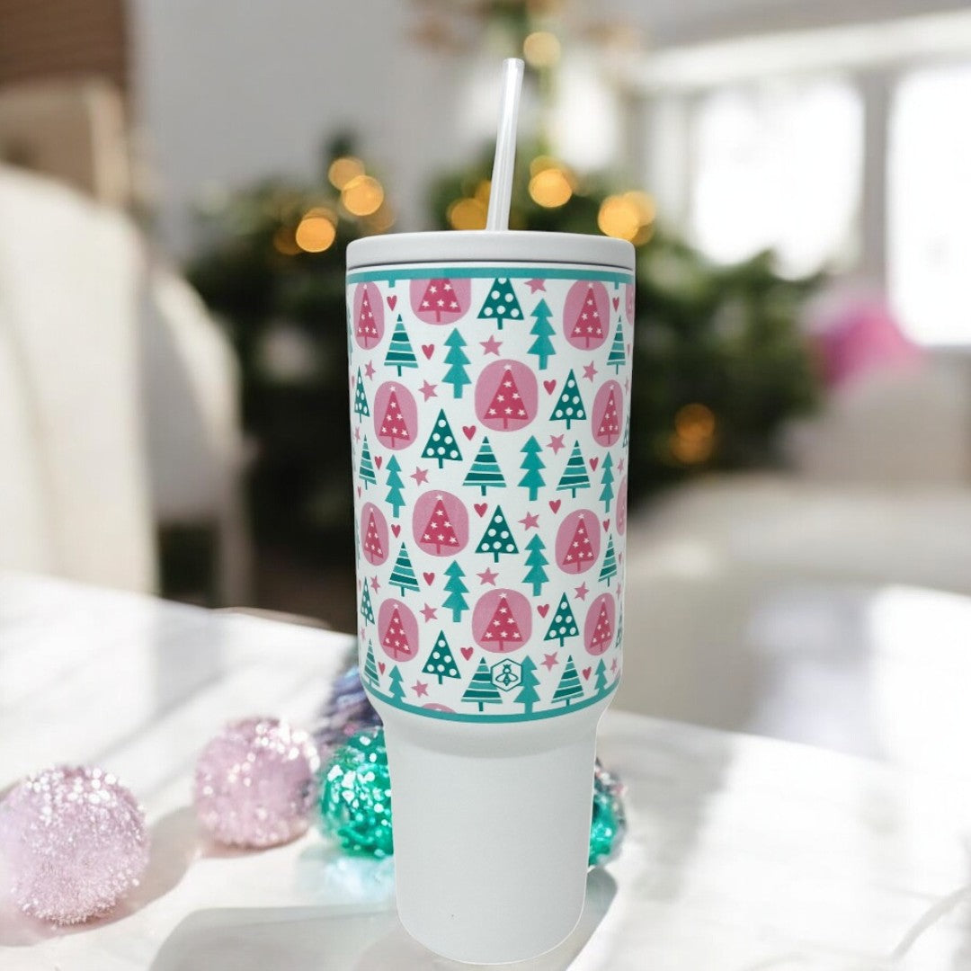 Sugar Plum Pines 40oz Tumbler