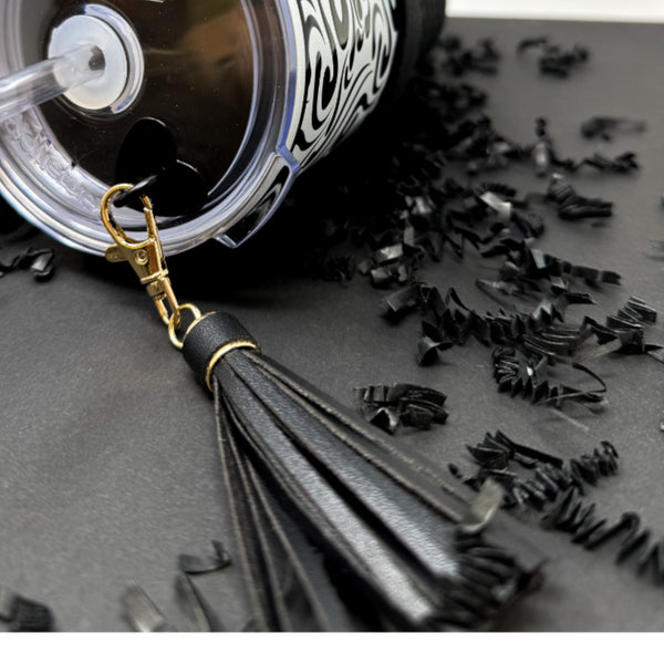 Black Statement Tassel