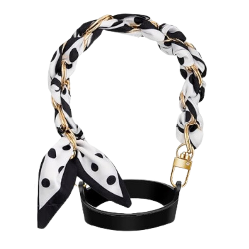 Tumbler Handle - Polka Dot Scarf