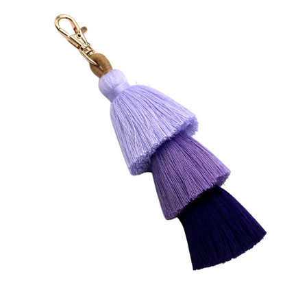 Purple Boho Tassel Charm