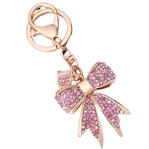 Pink Luxe Bow Charm