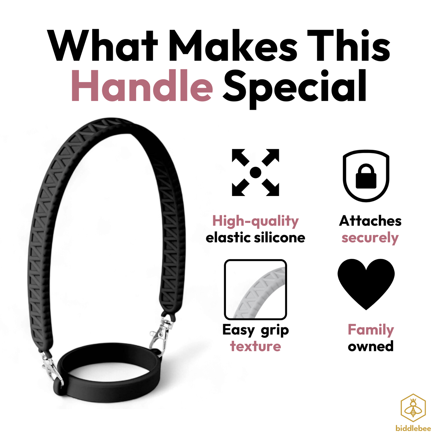 Tumbler Handle | Black