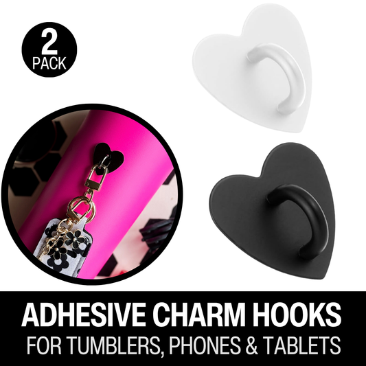 Charm Hook 2 Pack - Black & White