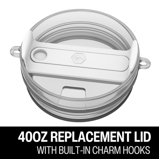40oz Replacement Lid with Charm Hooks