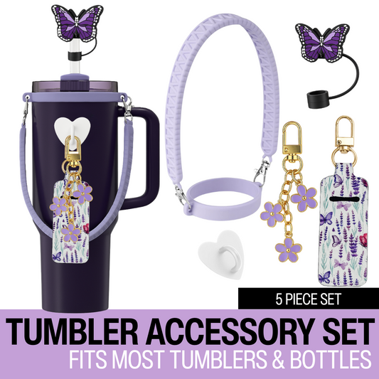 Accessory Set - Purple Butterfly
