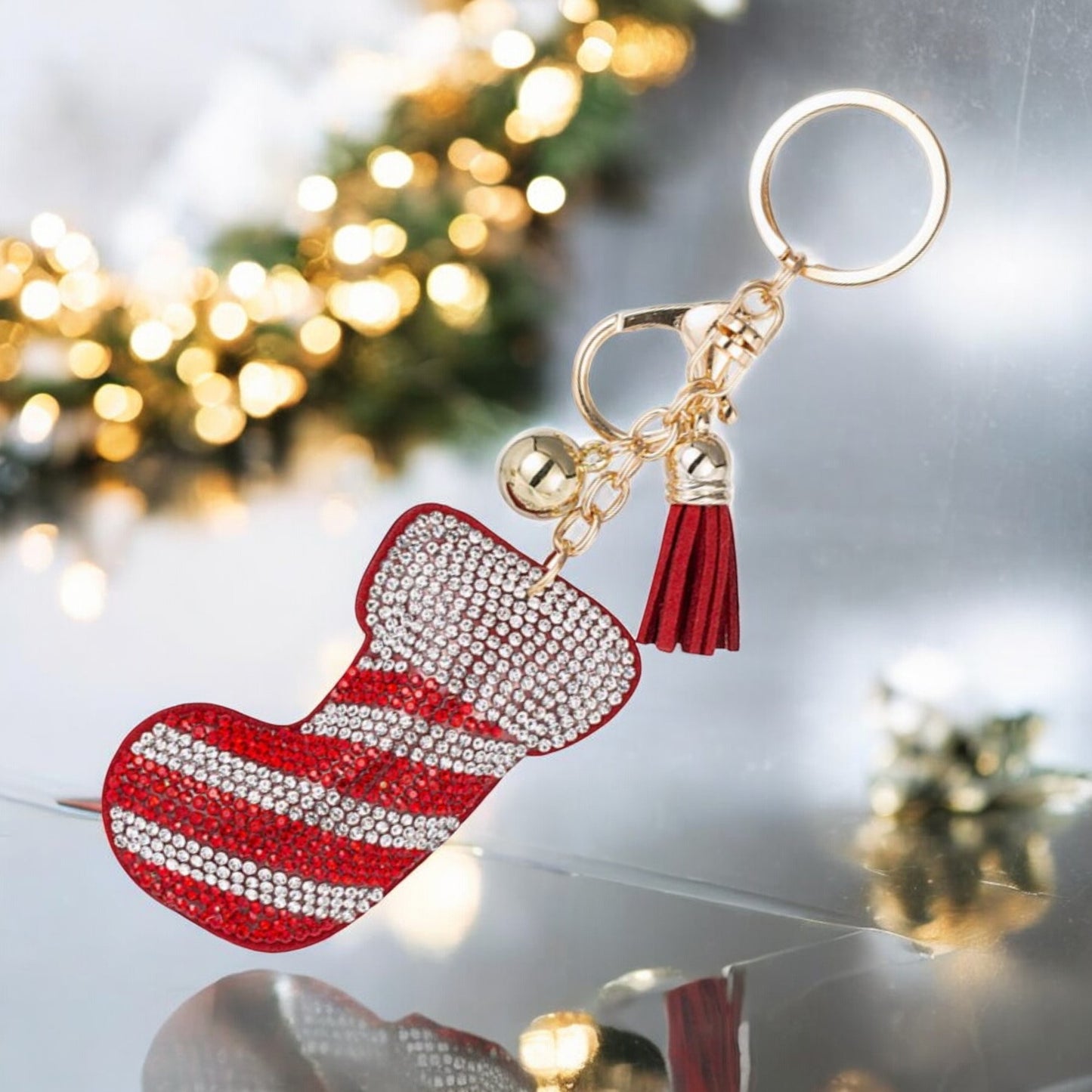 Christmas Stocking Bling Charm