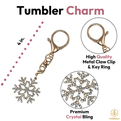 Luxe Snowflake Charm