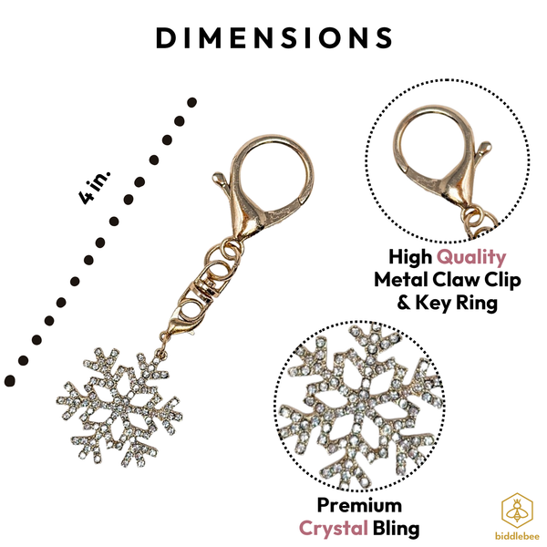 Luxe Snowflake Charm