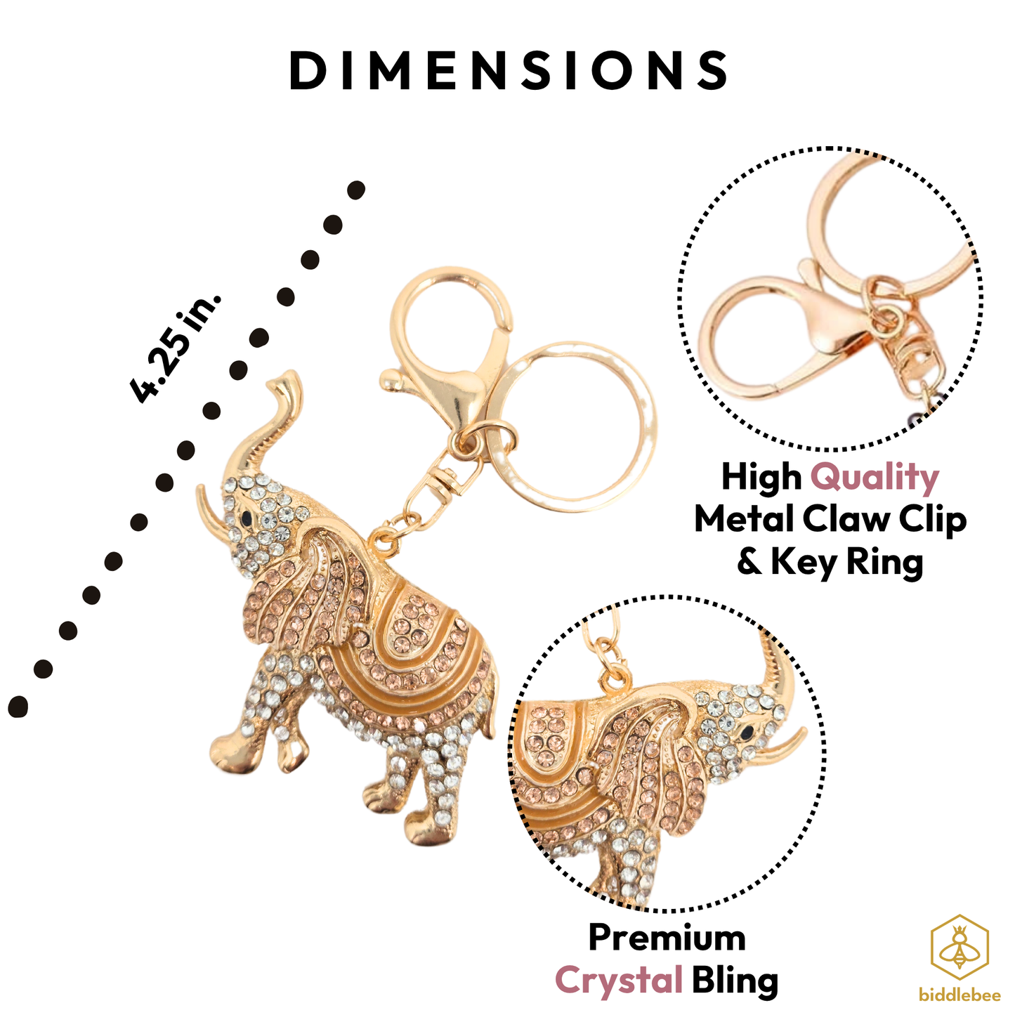 Luxe Elephant Charm