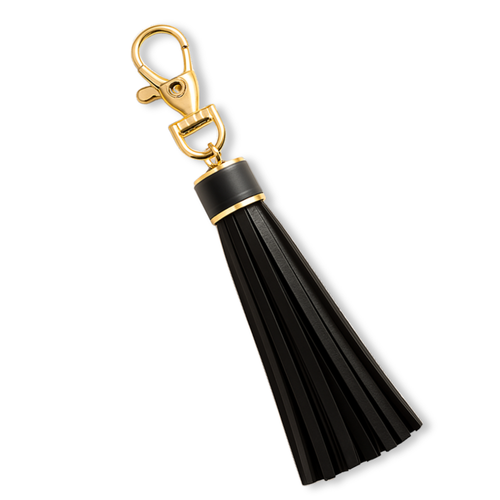 Black Tassel Charm