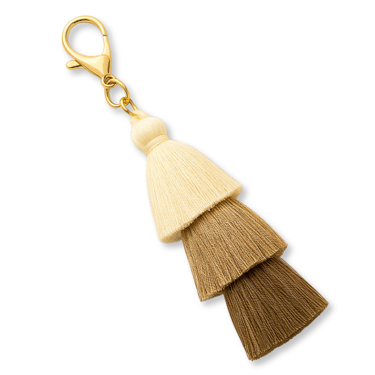 Brown Boho Tassel Charm