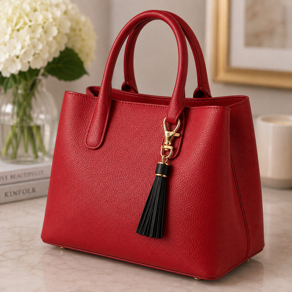 Black Tassel Charm