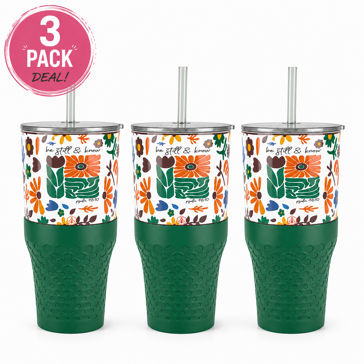 30oz Tumbler 4-Pack | Faith
