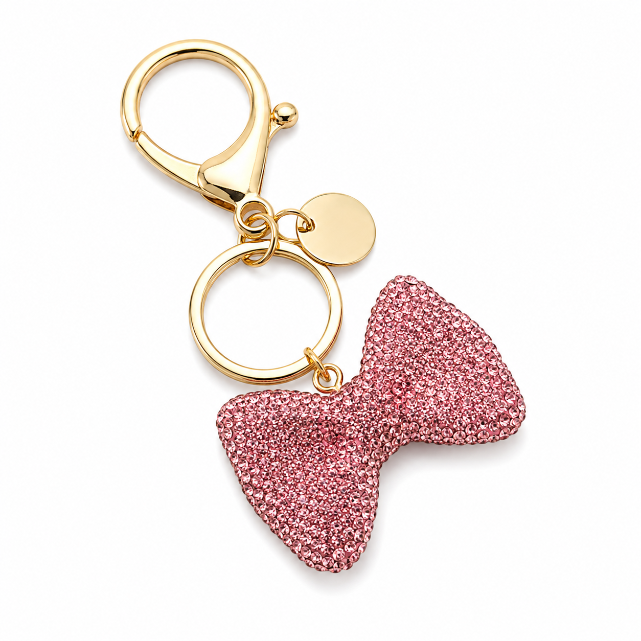 Pink Luxe Bow Tie Charm