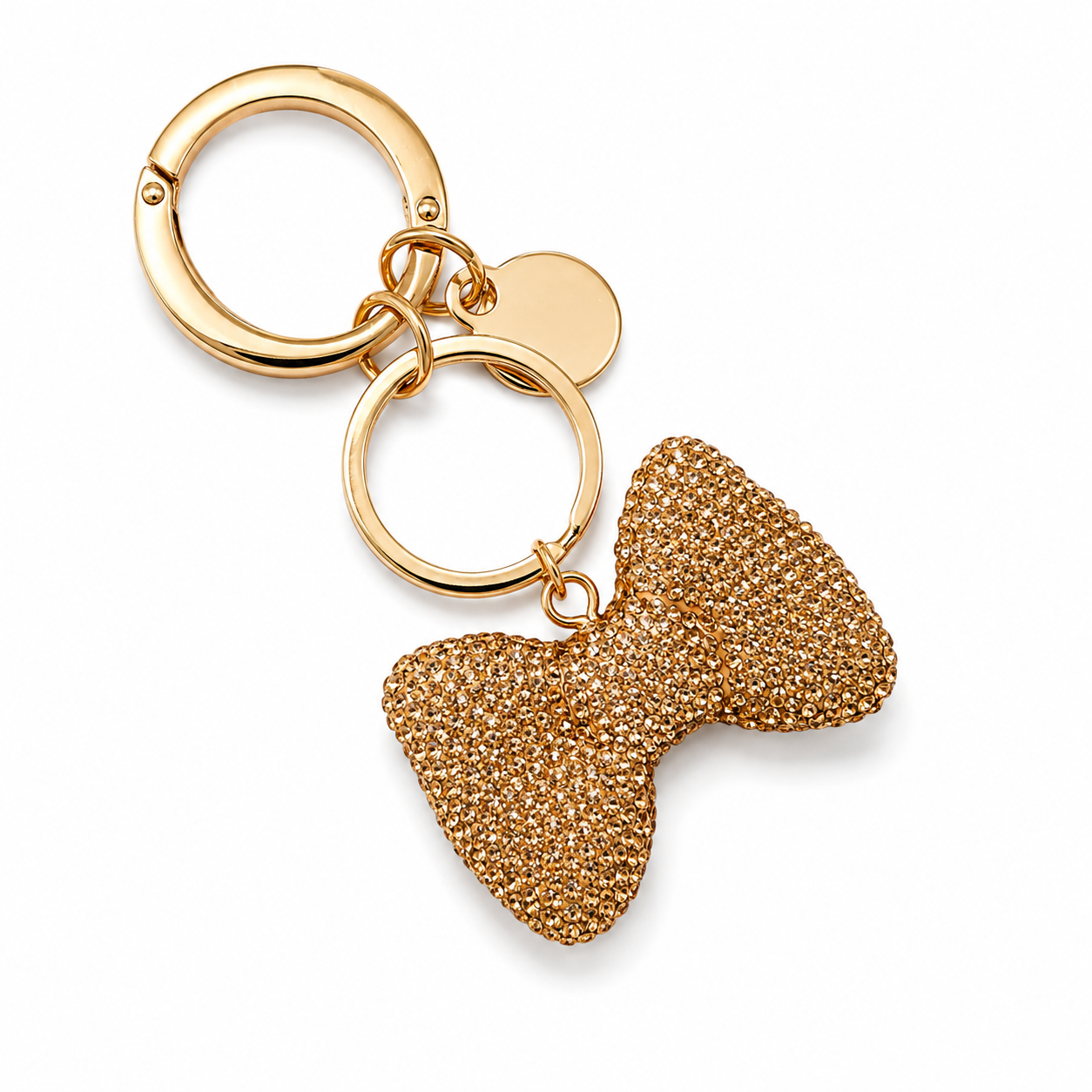 Gold Luxe Bow Tie Charm
