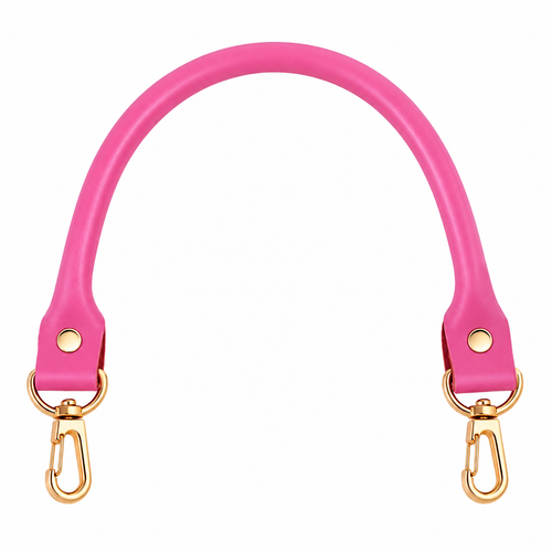 Purse Handle | Pink Leather | 16"