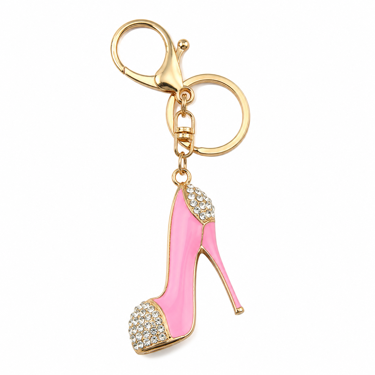 Bright Pink Stiletto Charm