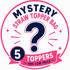 Mystery Straw Toppers - 5 Pack