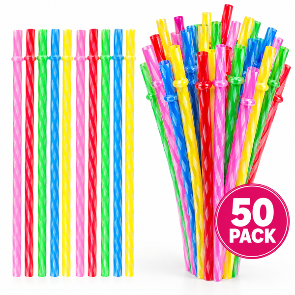 Reusable Straws - 50 Pack