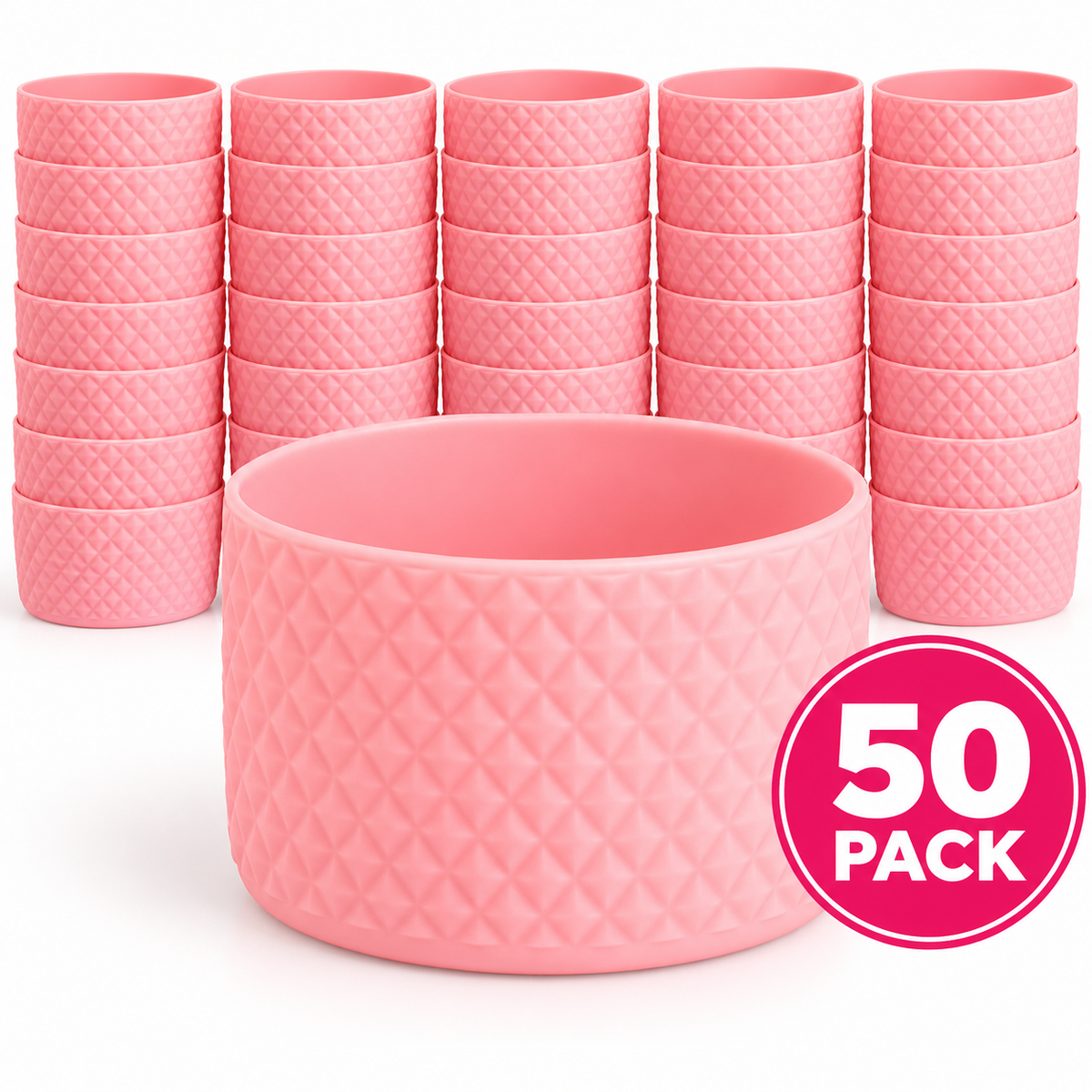Silicone Boot | Pink Diamond 50-Pack