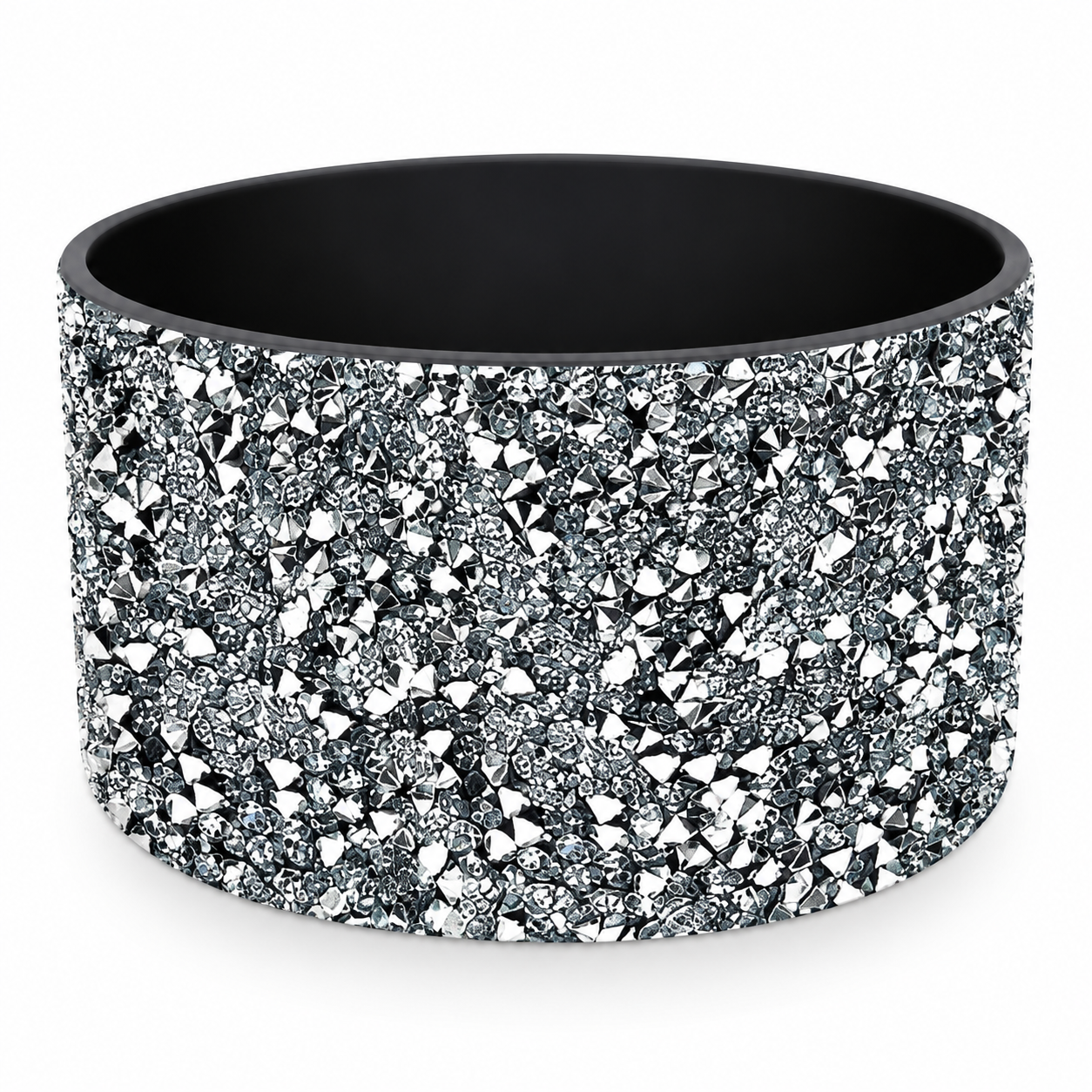 Silicone Boot | Silver Sparkle