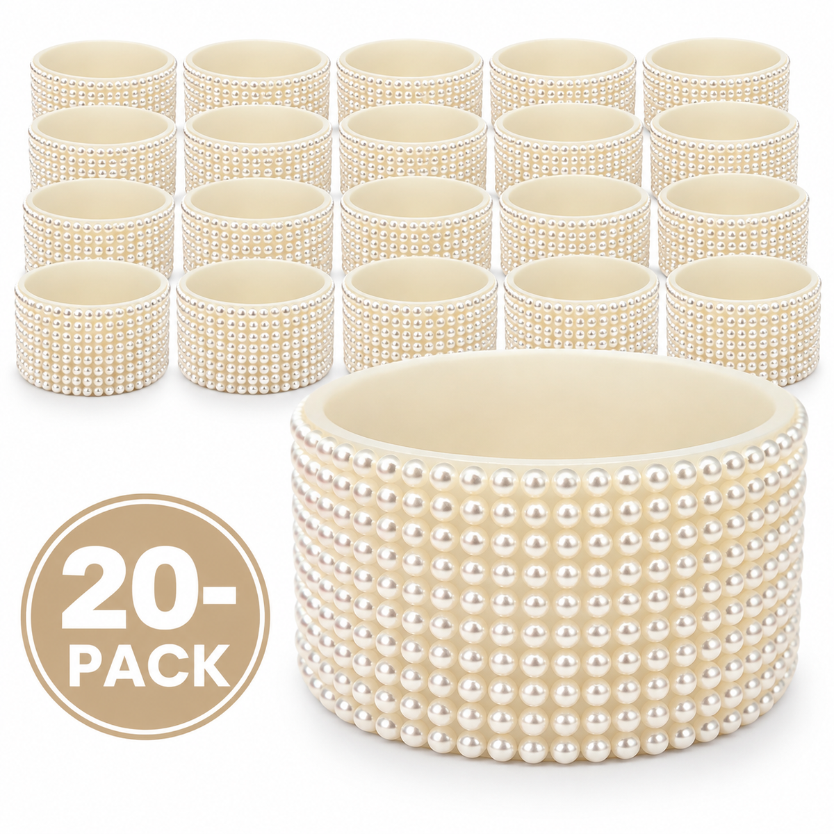 Silicone Boot | Perfect Pearl 20-Pack