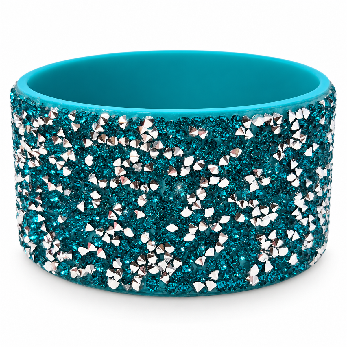 Silicone Boot | Teal Sparkle
